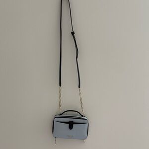 Kate Spade Black and Light Gray Crossbody Bag